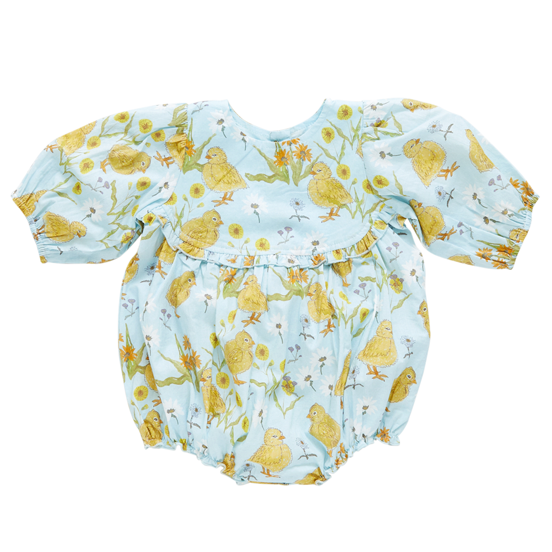 Pink Chicken Chick Garden Baby Girls Rowan Bubble