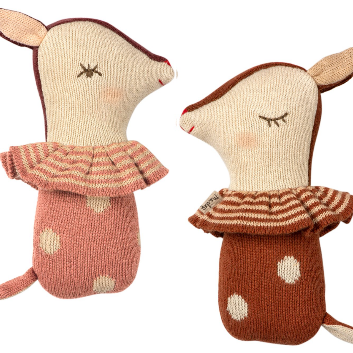Maileg Bambi Rattle - Rose or Rusty