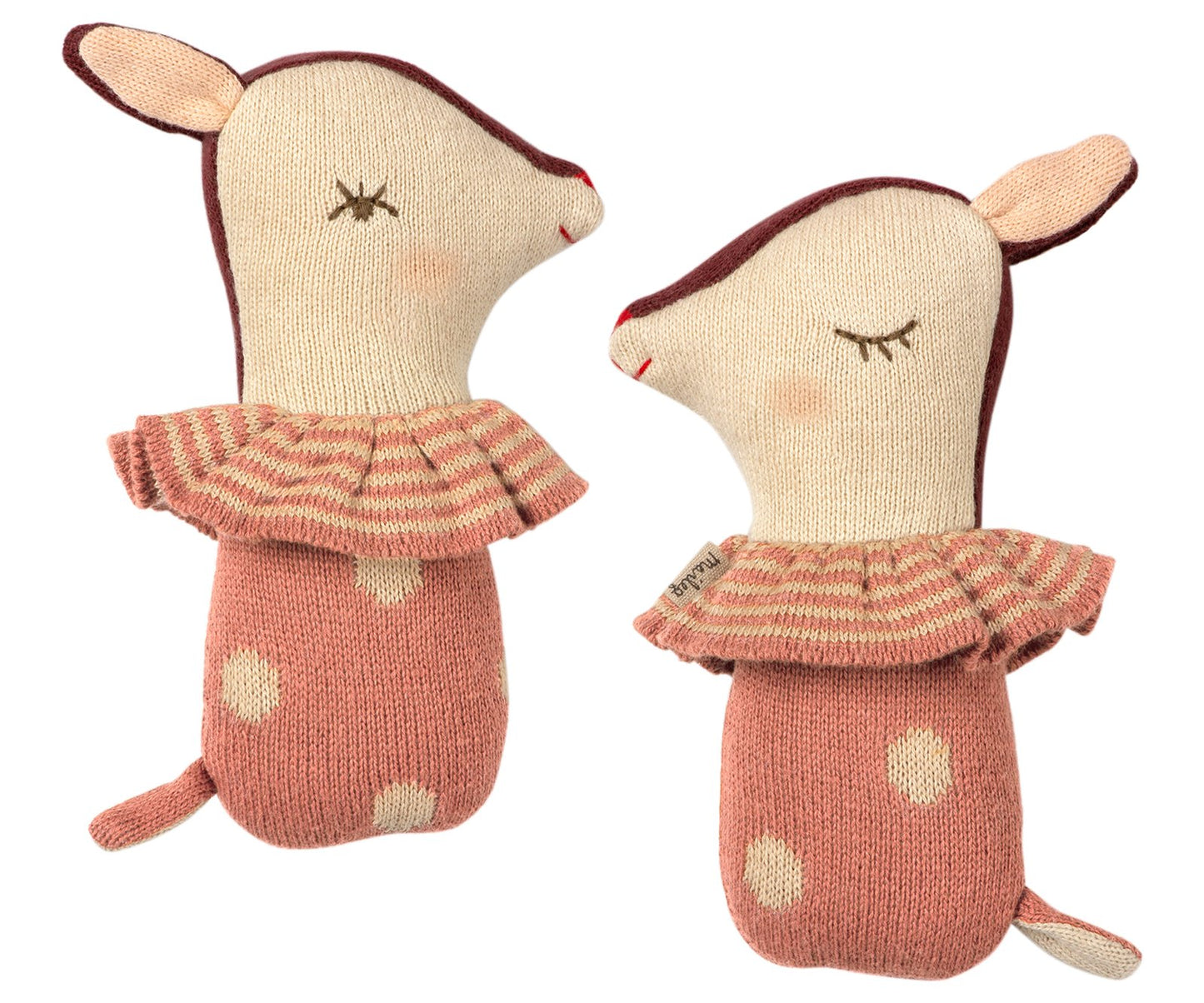 Maileg Bambi Rattle - Rose or Rusty