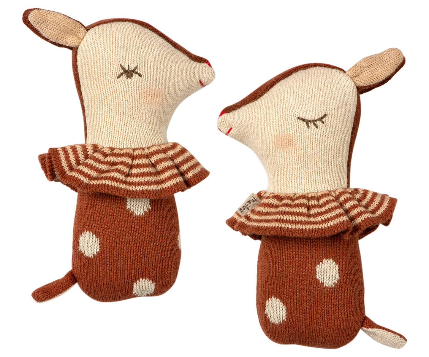 Maileg Bambi Rattle - Rose or Rusty