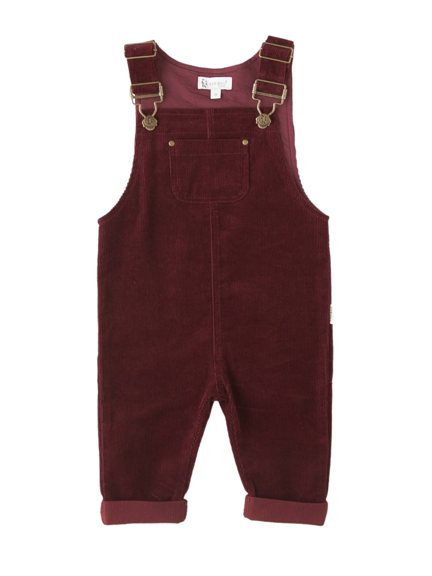 Charlie Dungarees - Garnet