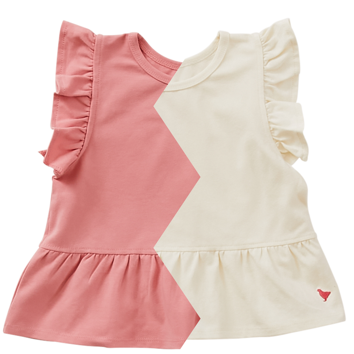 Pink Chicken Antique White or Brandied Apricot Organic Kit Top