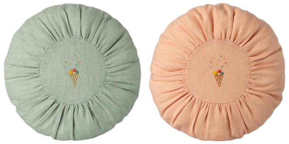Maileg Round Cushion - Rose or Mint, Children's Accessories - turquoise, llc