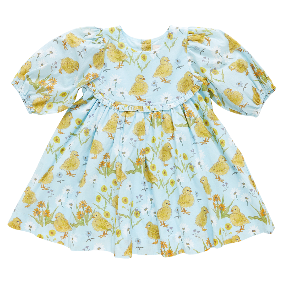 Pink Chicken Chick Garden Girls Rowan Dress