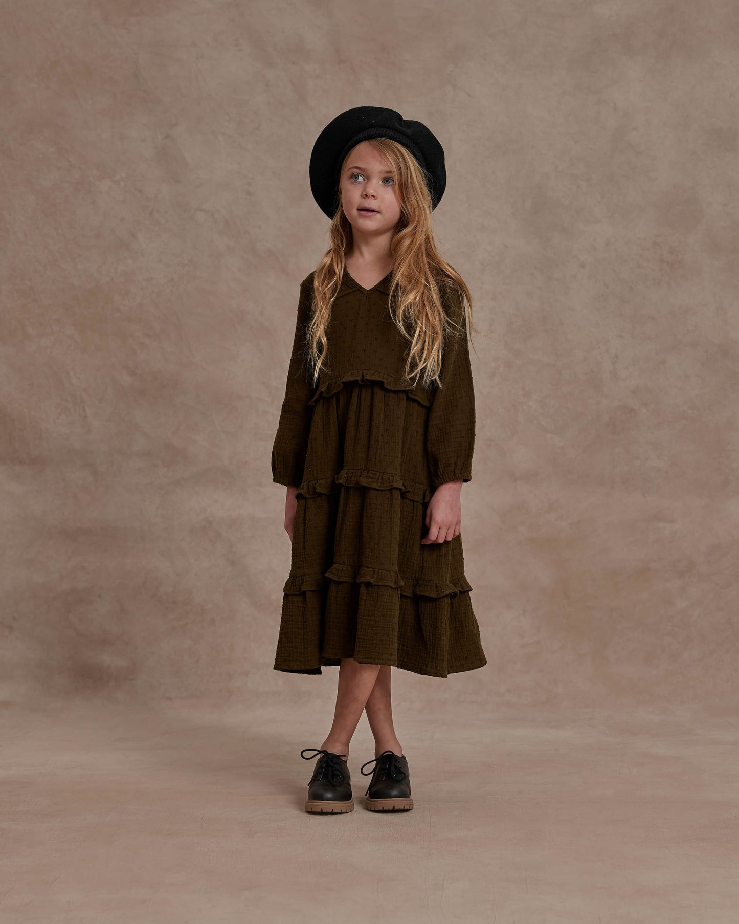 Rylee + Cru Army Mabel Dress