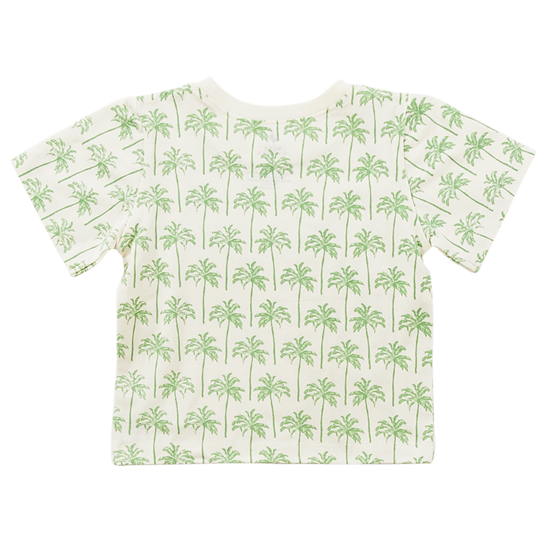 Pink Chicken Palms Organic Tee