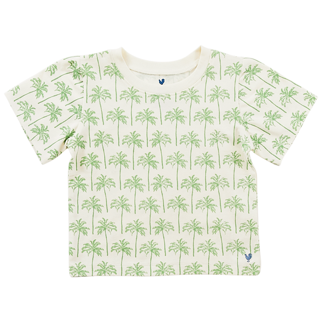 Pink Chicken Palms Organic Tee