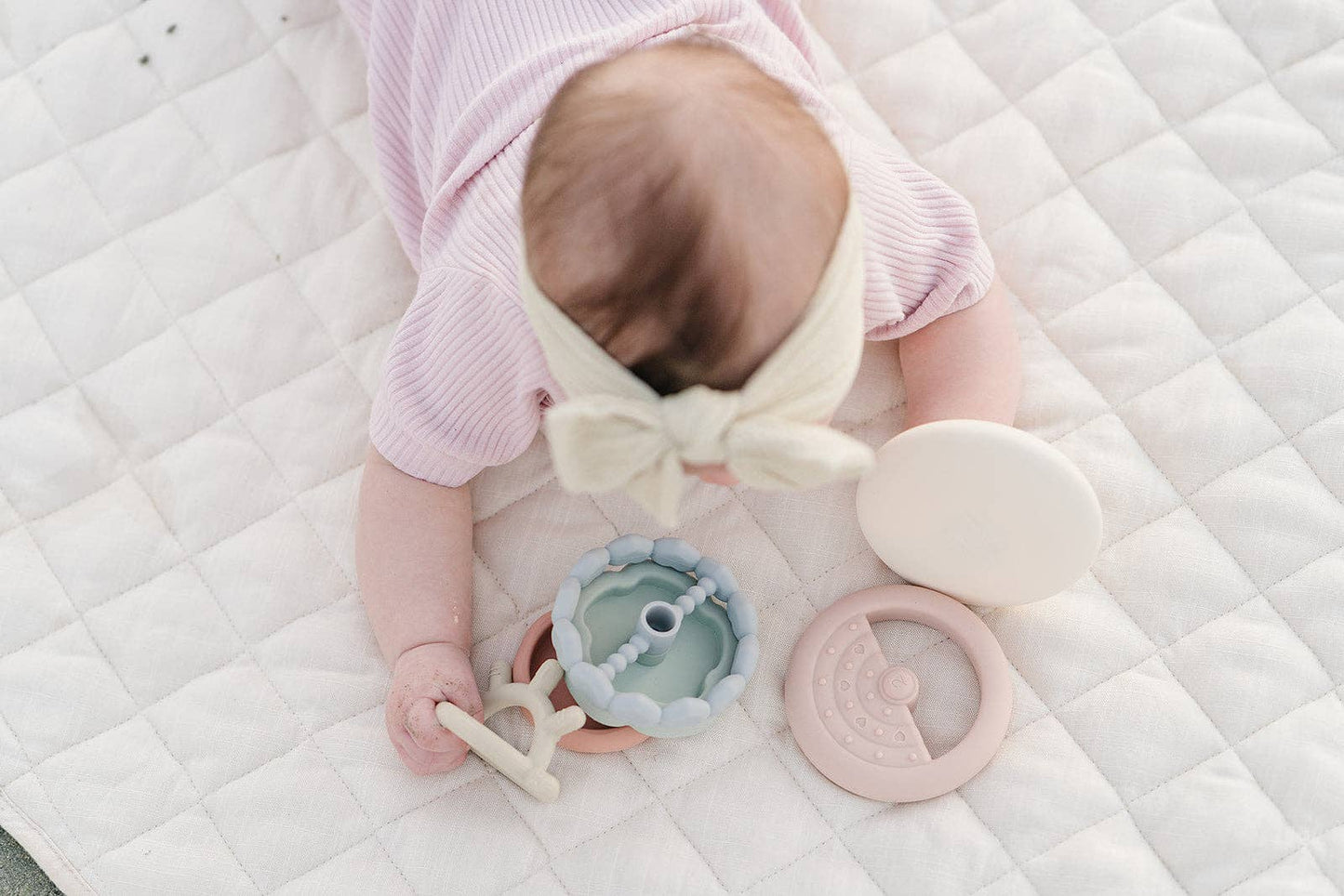 Marlowe & Co - Classic Stacking Teething Ring Toy