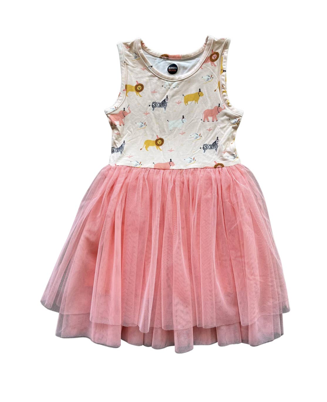 Birthday Party Animals Tulle Tutu Dress