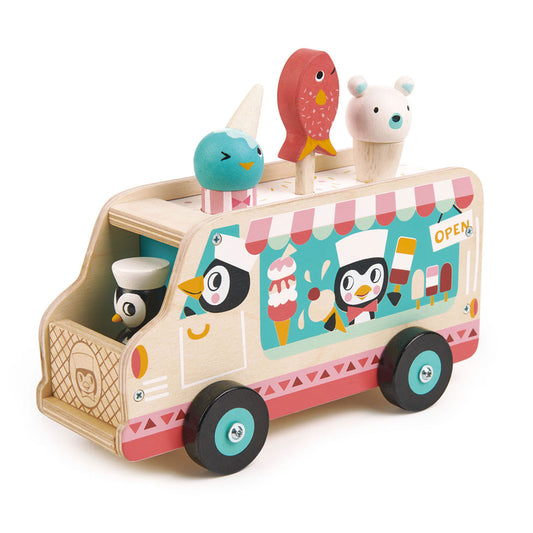 Tender Leaf Toys - Penguin's Gelato Van