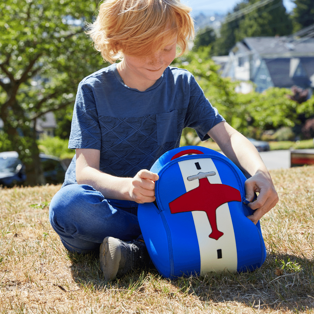 Lunch Bag - Airplane, Cupcake, Stars & Stripes or Unicorn