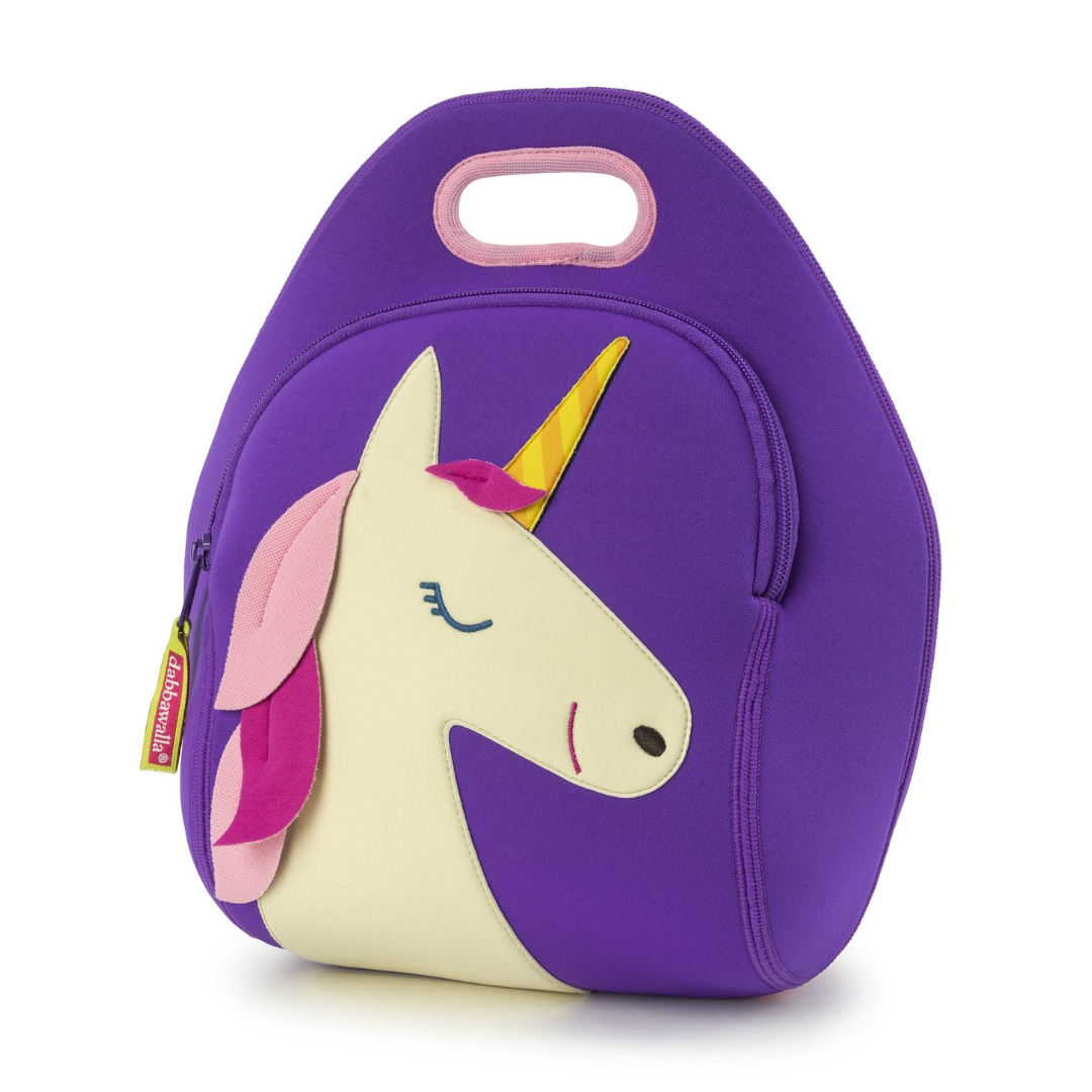 Lunch Bag - Airplane, Cupcake, Stars & Stripes or Unicorn