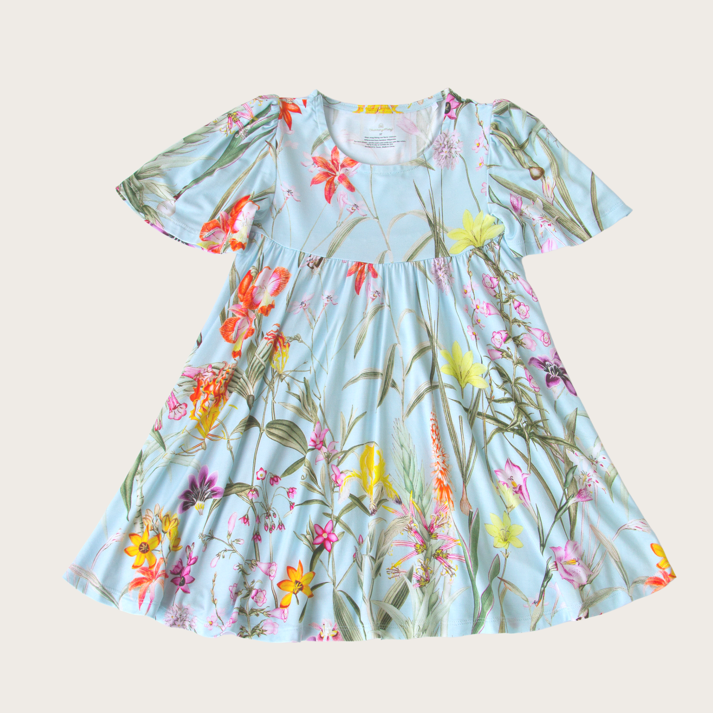 Charming Mary - Fiji Garden Flutter Dress
