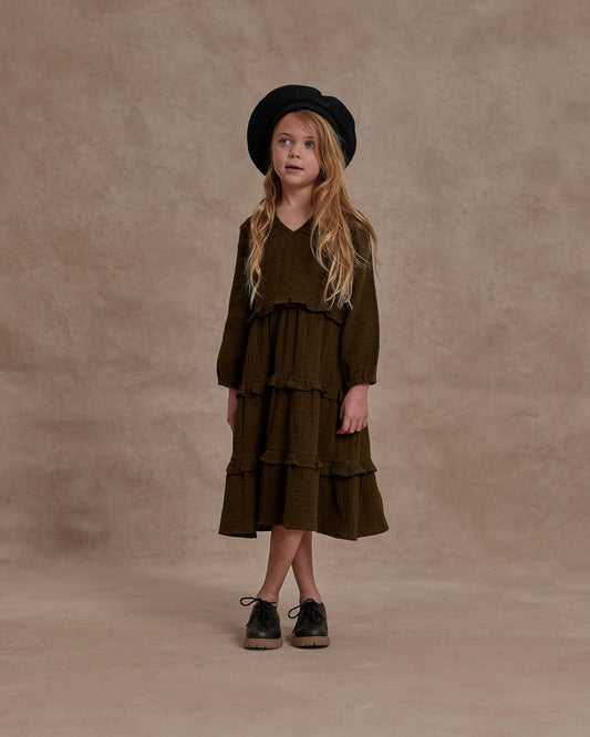 Rylee + Cru Army Mabel Dress